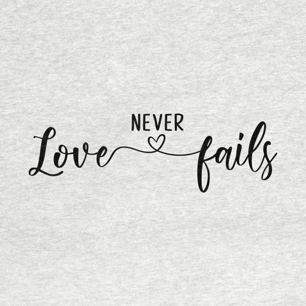 Love Never Fails by Chenstudio